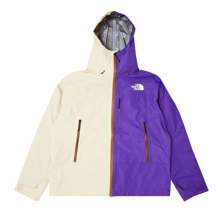 Supreme x The North Face Split Taped Seam Shell Jacket Tan