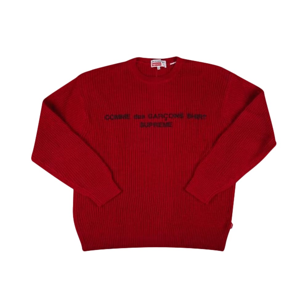 Supreme x Comme des Garçons Shirt Sweater Red