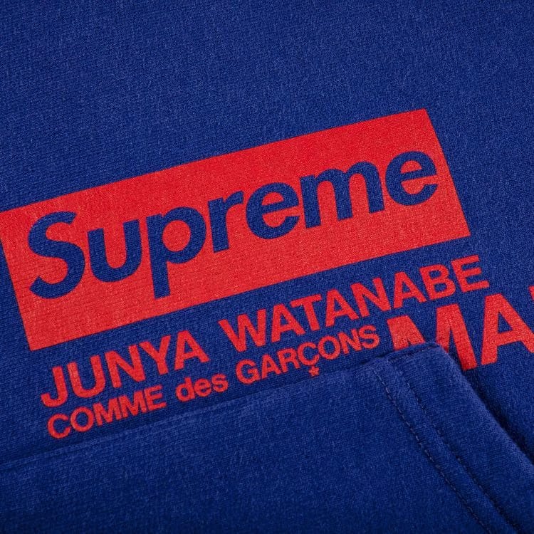 Supreme x Junya Watanabe x Comme des Garçons MAN Hoodie Royal