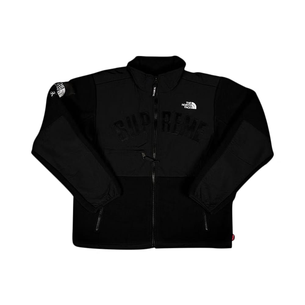 Supreme x The North Face Arc Logo Denali Fleece Jacket Black