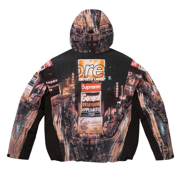 Supreme x The North Face Taped Seam Shell Jacket Times Square