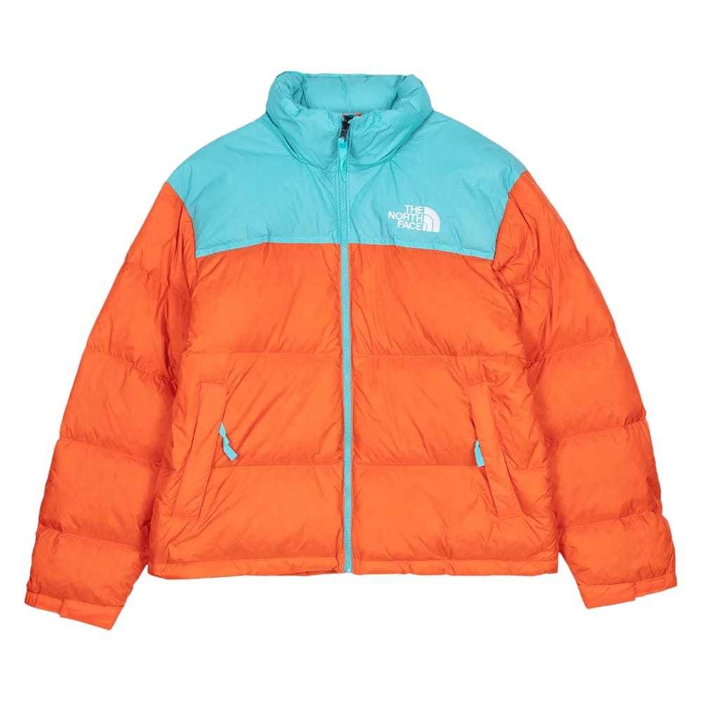 The North Face 1996 Retro Nuptse Down Jacket Orange/Blue