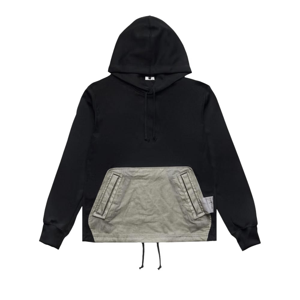 Comme des Garçons Homme Plus Tulle Hoodie Black