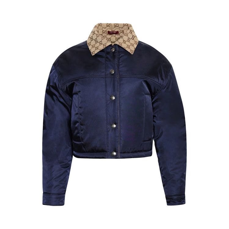 Gucci Reversible Gabardine Nylon Jacket Royal