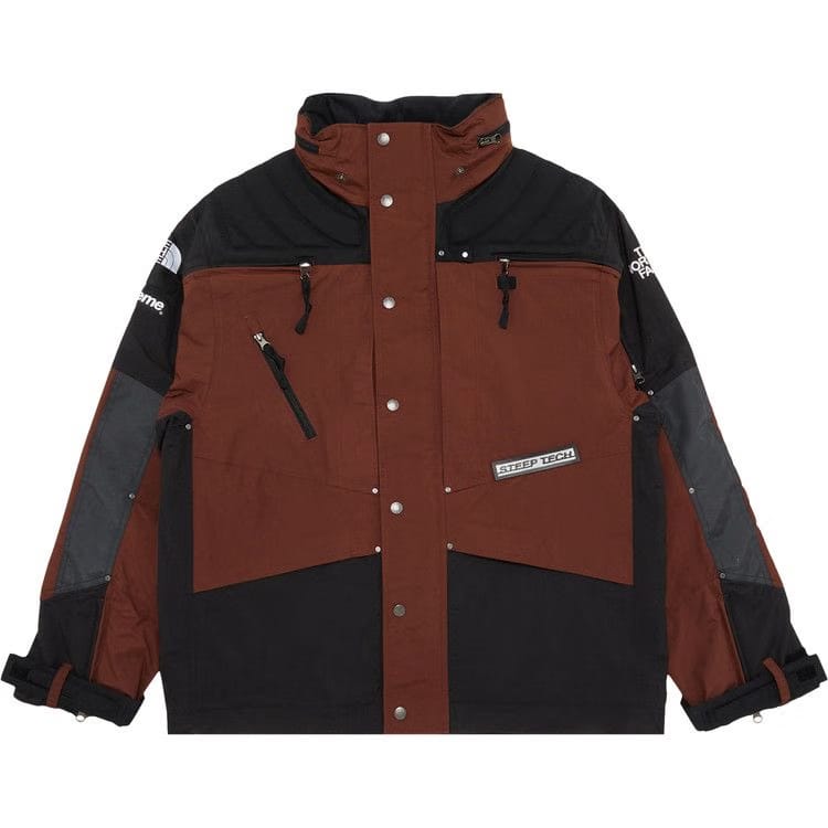 Supreme x The North Face Steep Tech Apogee Jacket Brown