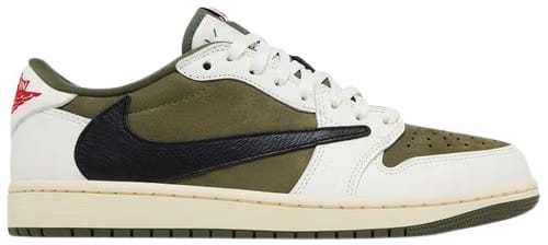 Travis Scott x Air Jordan 1 Retro Low OG SP Reverse Olive / Medium Olive
