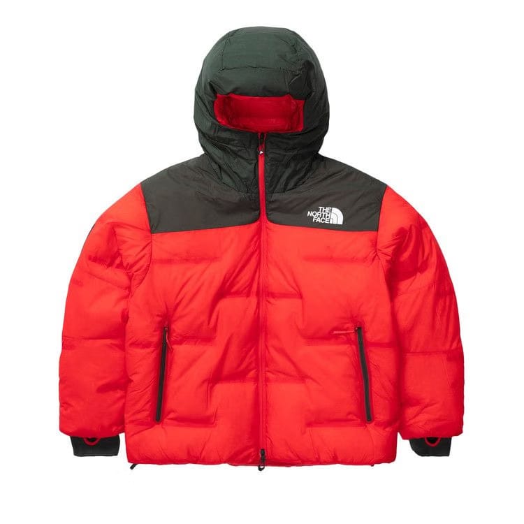 The North Face x Undercover SOUKUU Cloud Down Nuptse Dark Cedar Green/High Risk Red