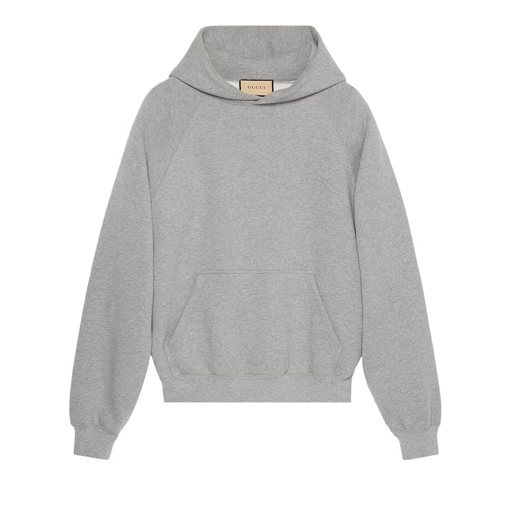 Gucci Hoodie Grey Melange