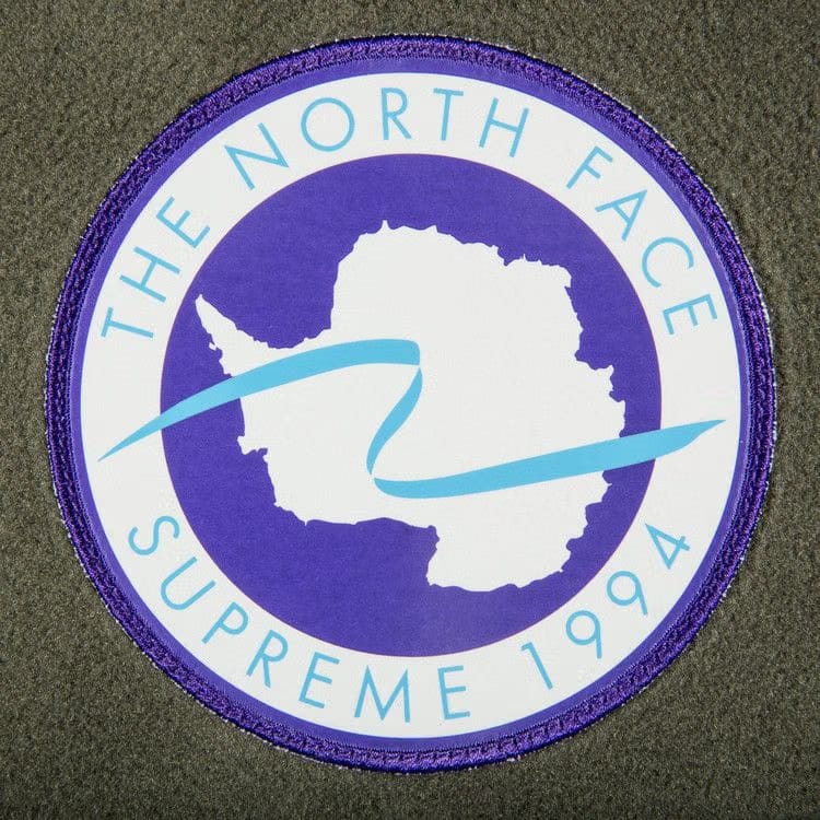 Supreme x The North Face Trans Antarctica Expedition Fleece Jacket Olive