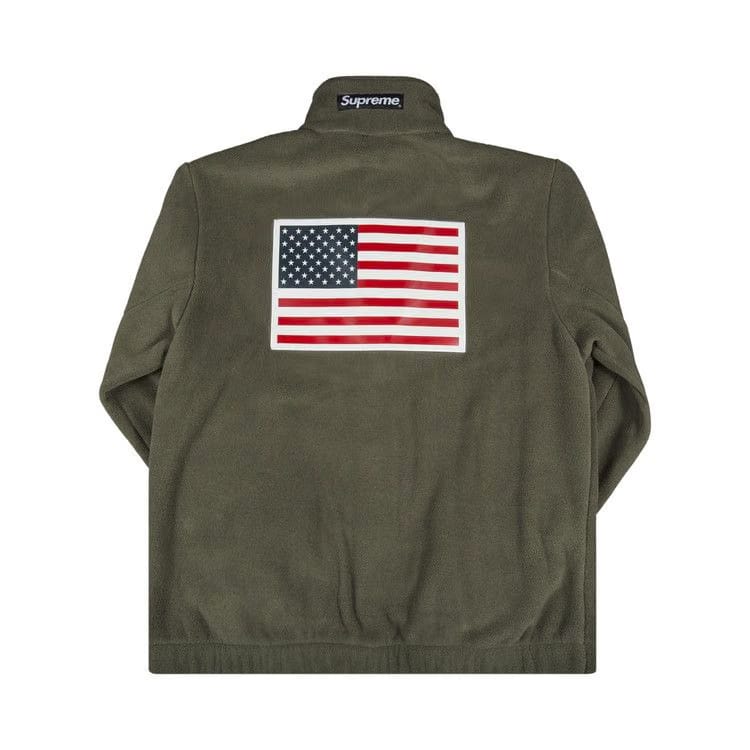 Supreme x The North Face Trans Antarctica Expedition Fleece Jacket Olive