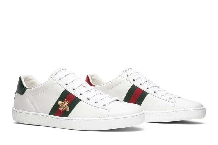 Gucci Wmns Ace Embroidered 'Bee'