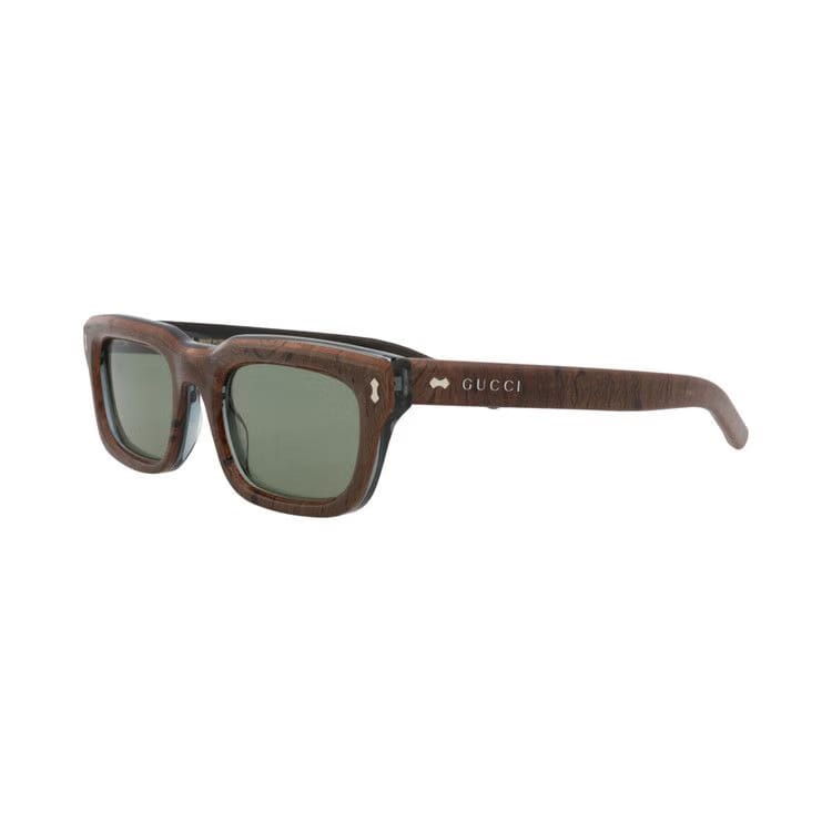 Gucci Square Sunglasses Blue/Green