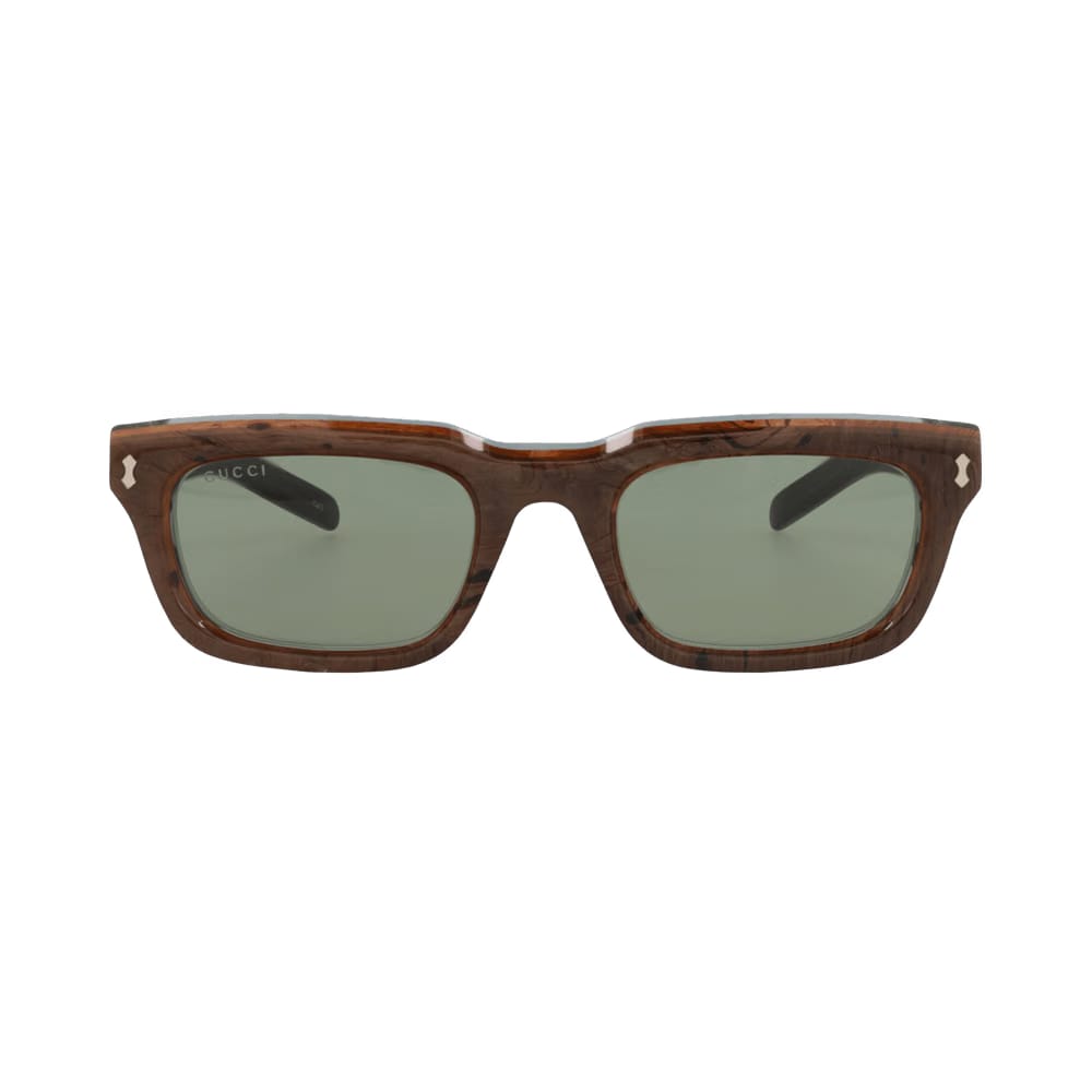 Gucci Square Sunglasses Blue/Green