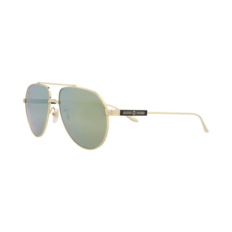 Gucci Aviator Sunglasses Gold/Yellow