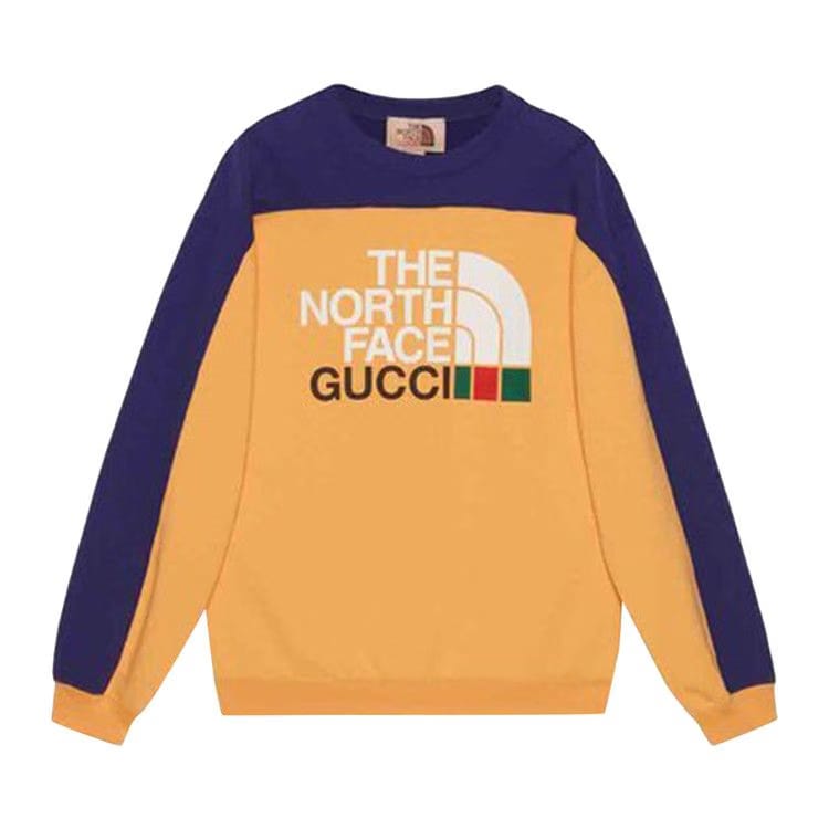 Gucci x The North Face Sweatshirt Yellow/Blue
