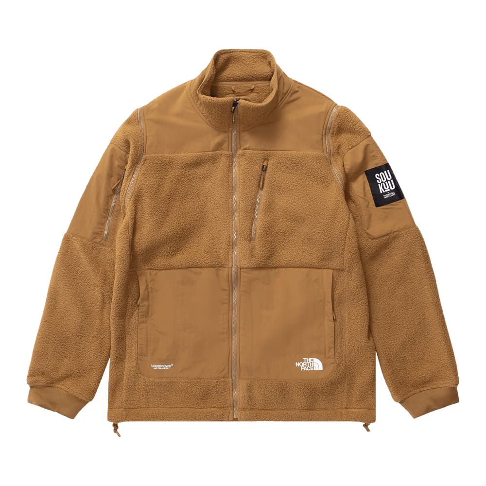 The North Face x Undercover SOUKUU Zip Off Fleece Jacket Butternut