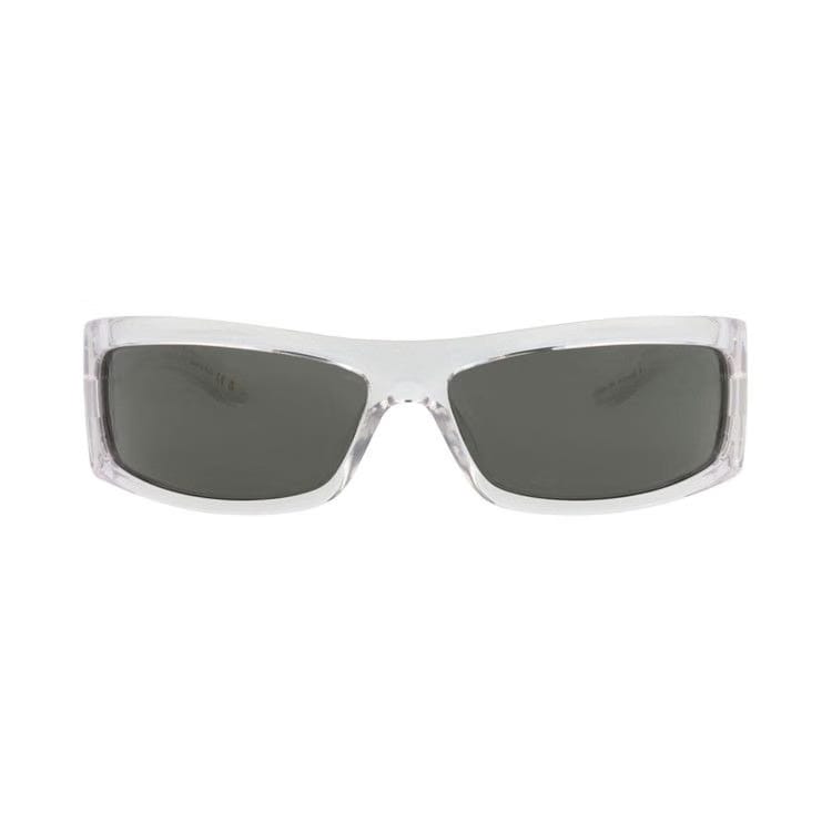 Gucci Shield-Frame Injection Sunglasses Crystal Grey