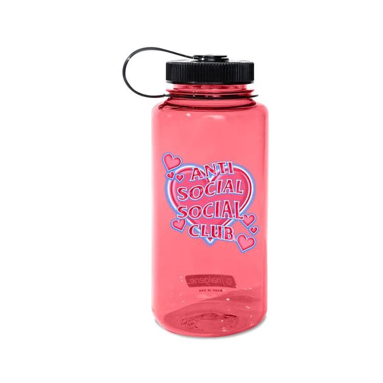 Anti Social Social Club Gelasius Nalgene Pomegranate