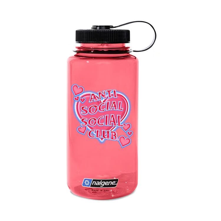 Anti Social Social Club Gelasius Nalgene Pomegranate