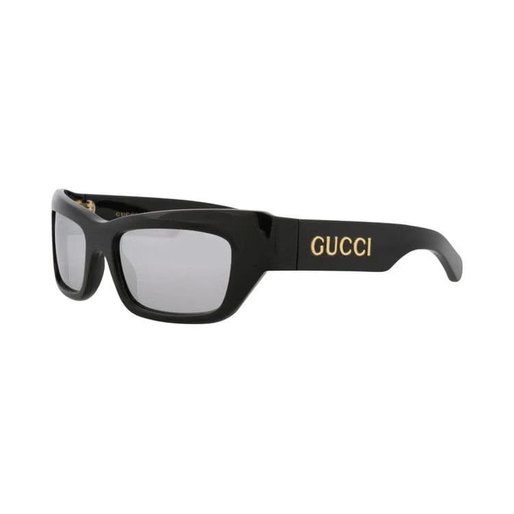 Gucci Cat Eye Sunglasses Black/Silver