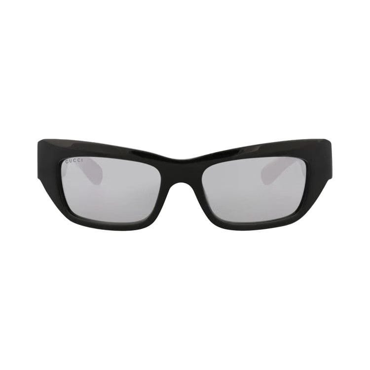 Gucci Cat Eye Sunglasses Black/Silver