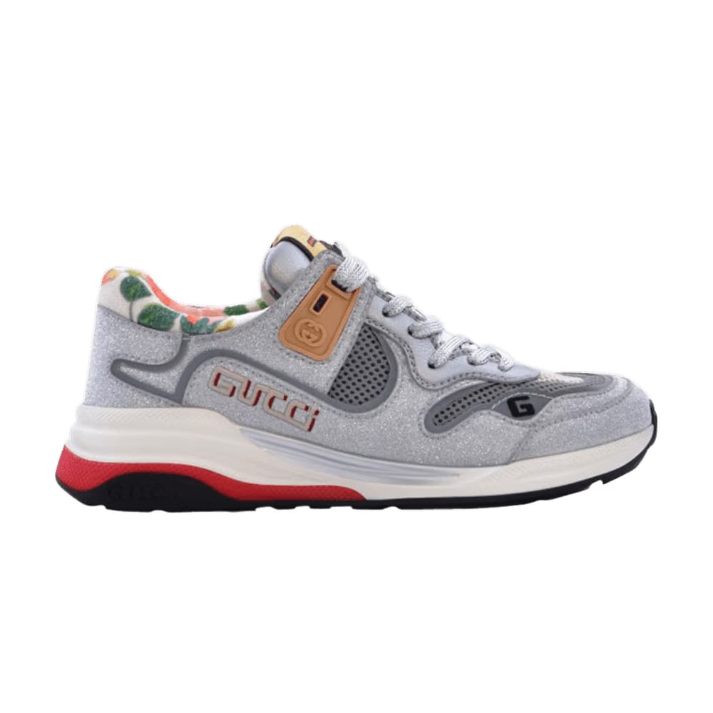 Gucci Wmns Ultrapace 'Silver Red'