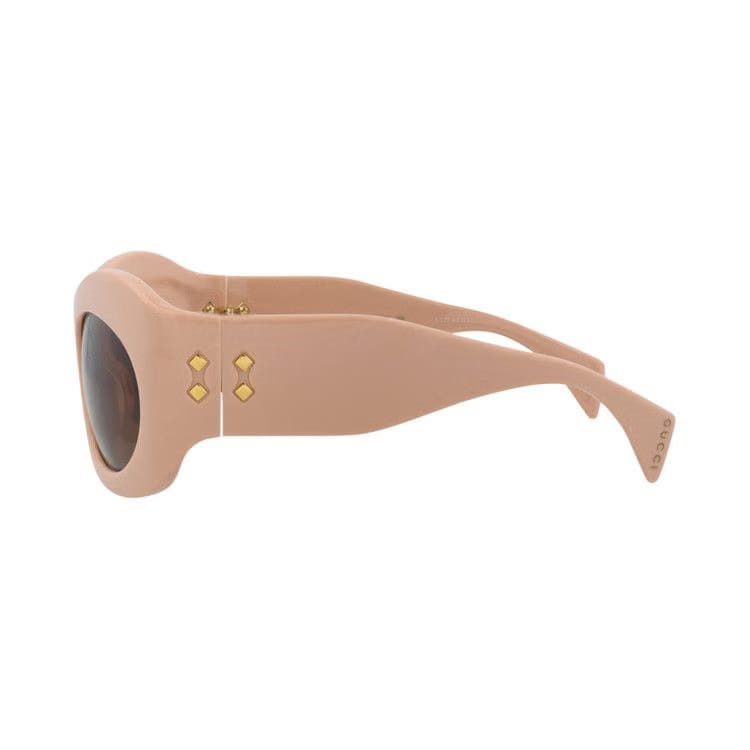 Gucci Shield Sunglasses Pink/Brown