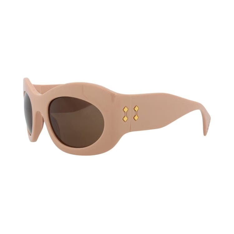Gucci Shield Sunglasses Pink/Brown