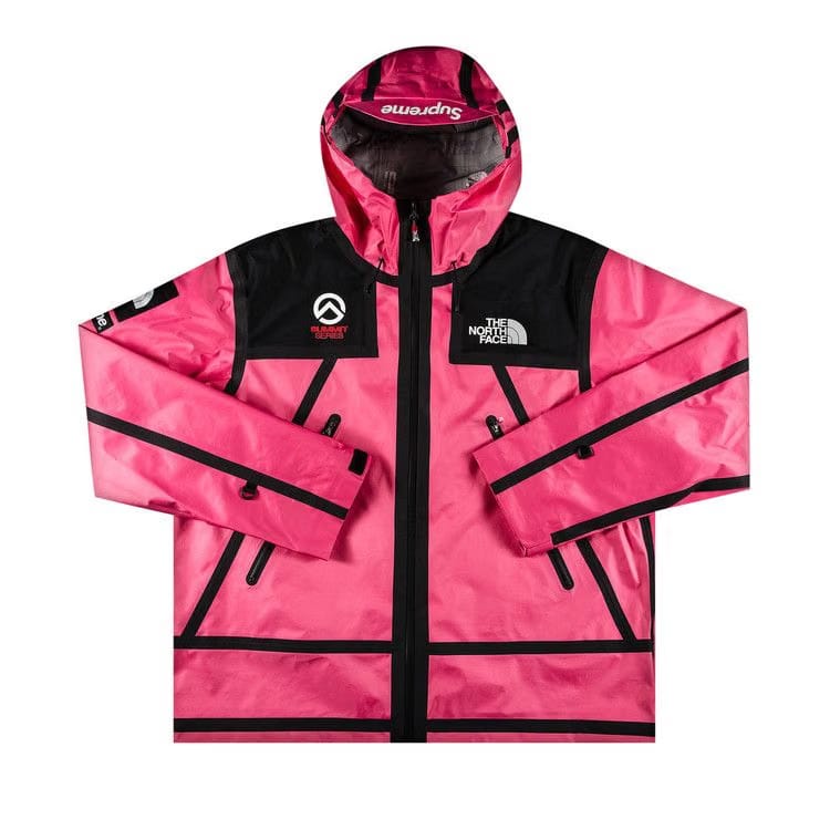 Supreme x The North Face Summit Series Outer Tape Seam Jacket Pink