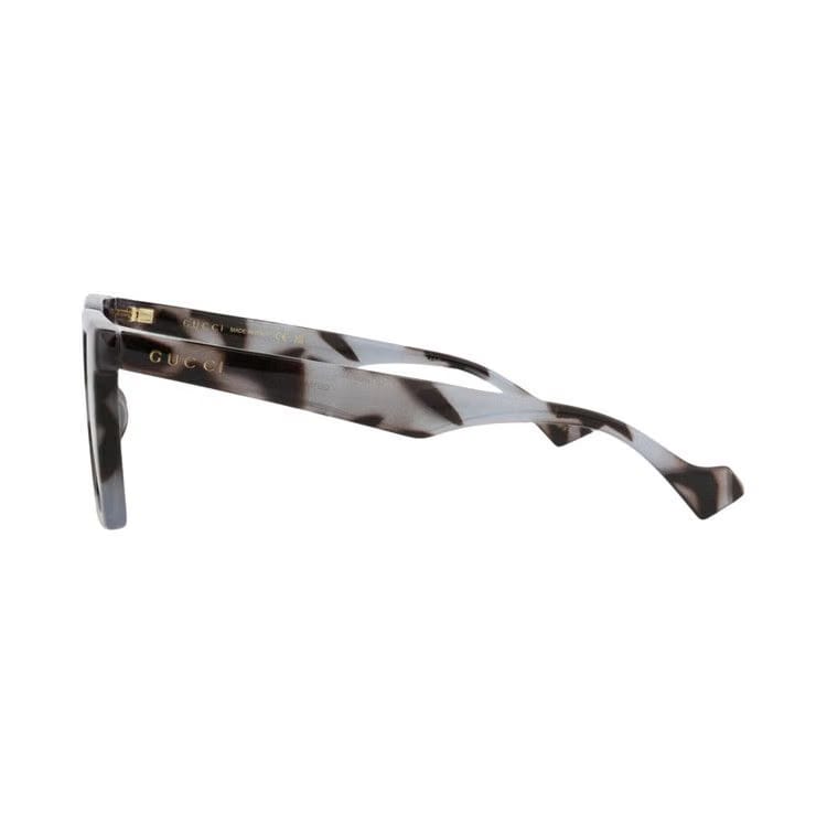 Gucci Square-Frame Injection Sunglasses Grey Brown