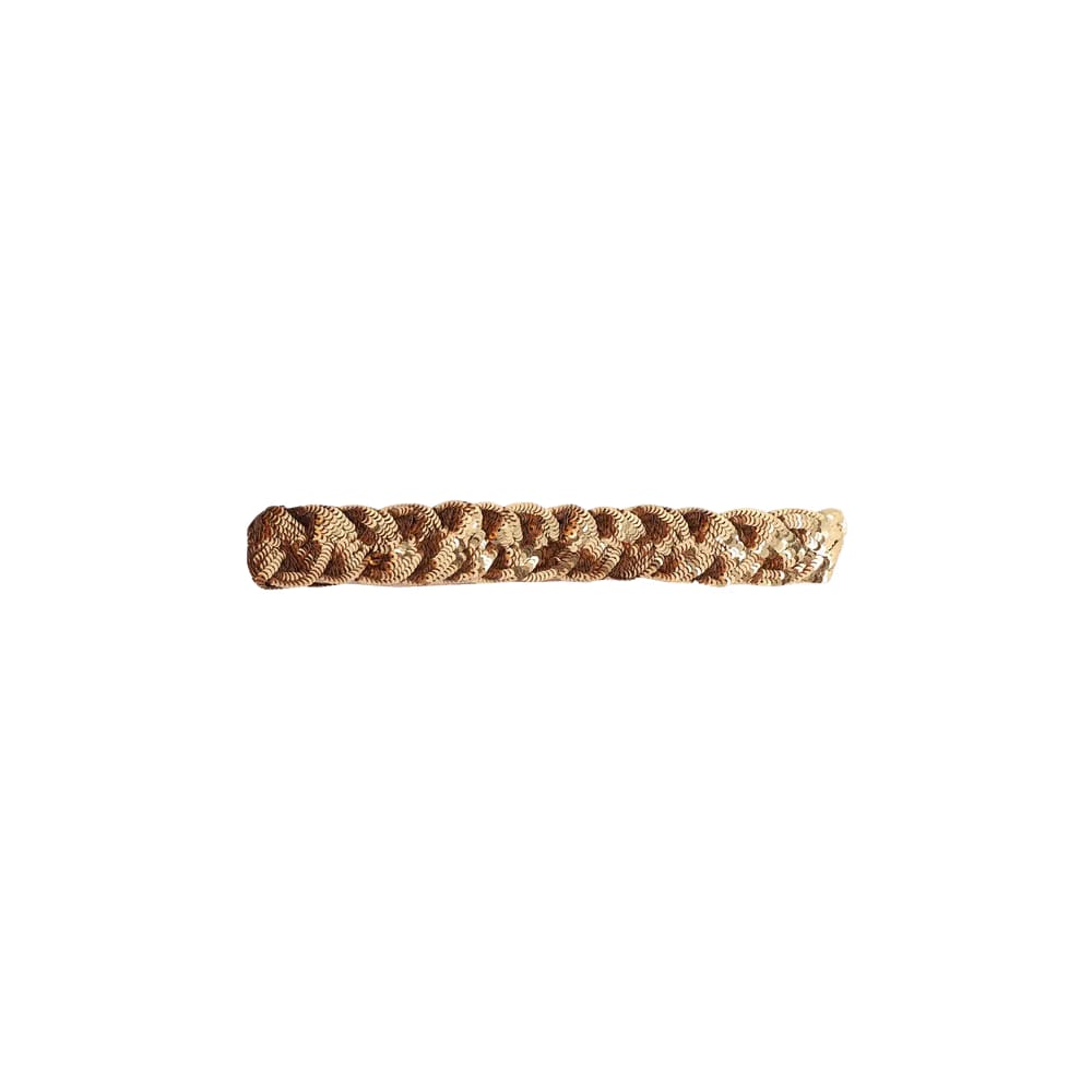 Gucci Sequin Headband Rose Gold