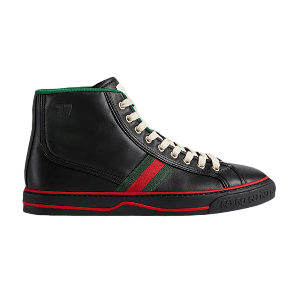 Gucci Tennis 1977 High Black Red Green