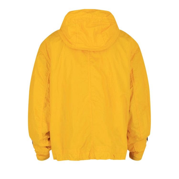 Ferragamo Coated Hooded Jacket Yellow