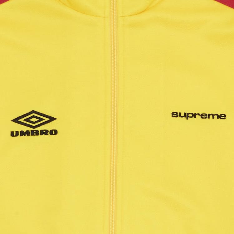Supreme x Umbro Snap Sleeve Jacket Yellow