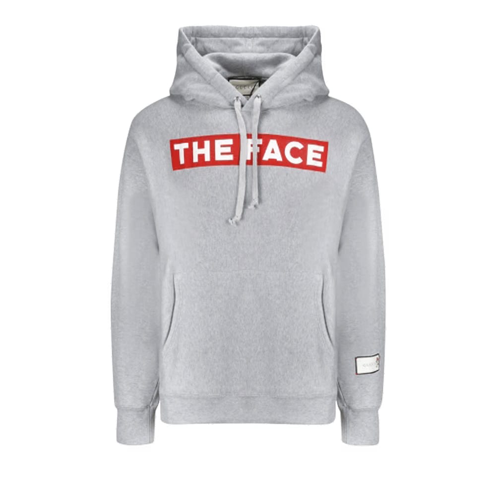 Gucci The Face Hoodie Grey