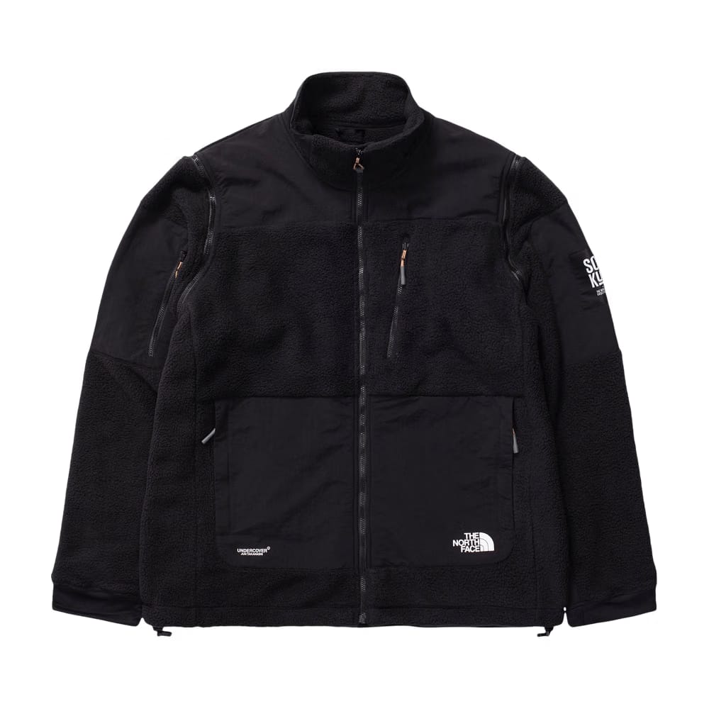 The North Face x Undercover Project U Zip Off Fleece Jacket Black