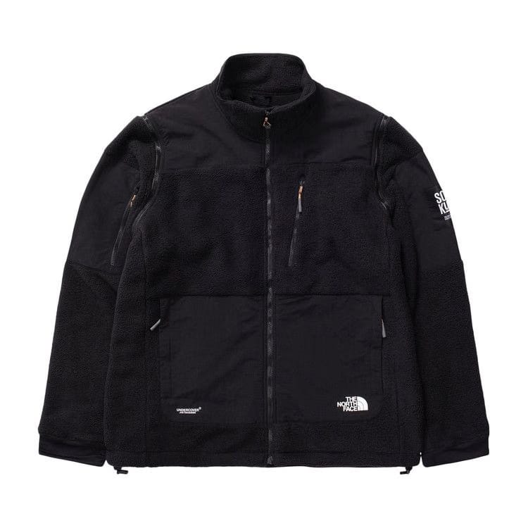 The North Face x Undercover Project U Zip Off Fleece Jacket Black