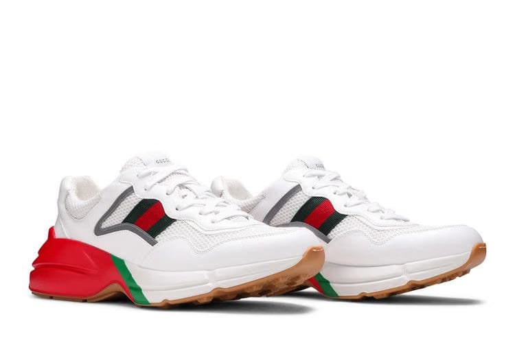 Gucci Rhyton White Red Green Reflective