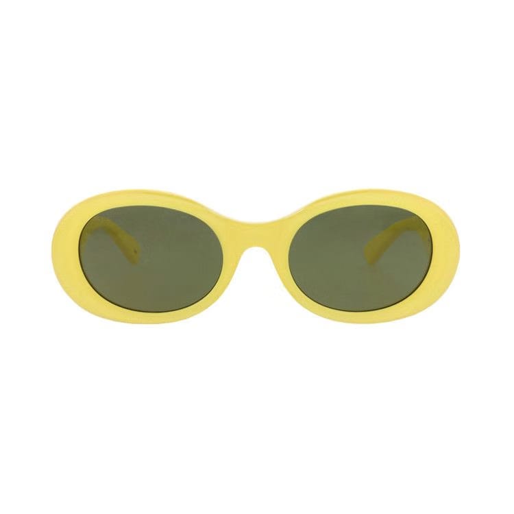 Gucci Round Sunglasses Yellow/Green