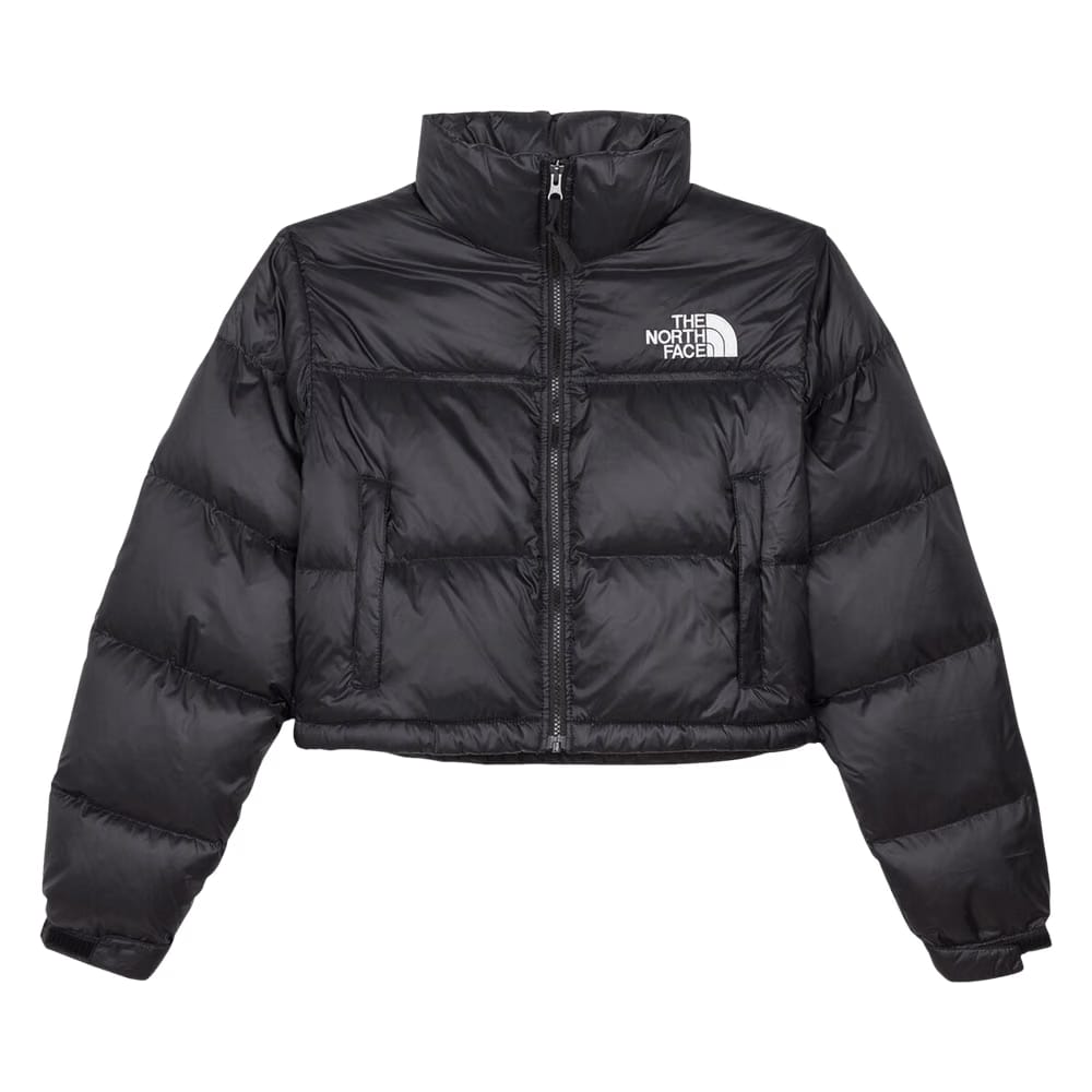 The North Face Nuptse Shorts Jacket TNF Black/TNF Black