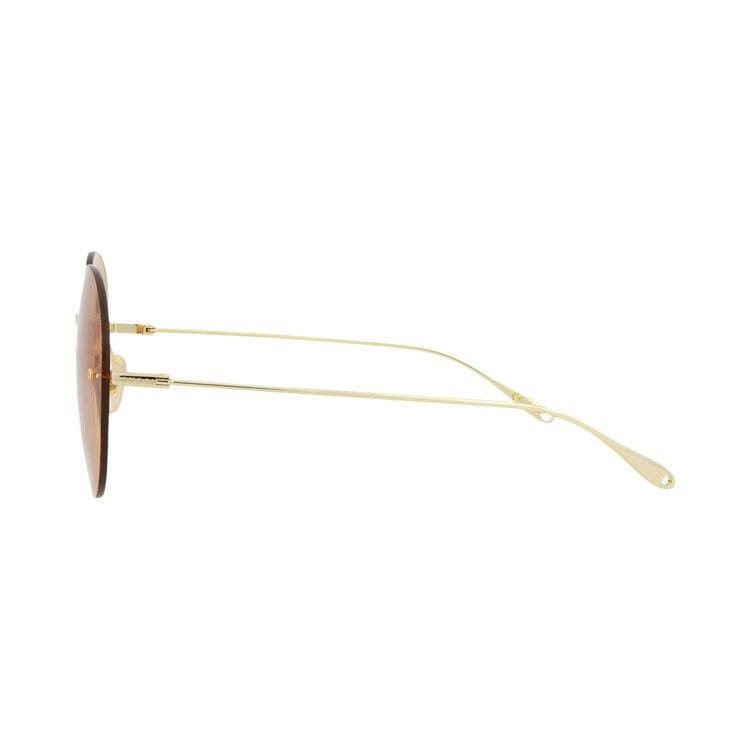 Gucci Round Sunglasses Gold/Orange