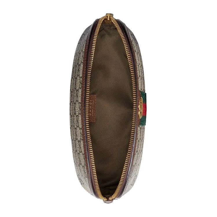 Gucci Ophidia Large Cosmetic Case Beige/Ebony