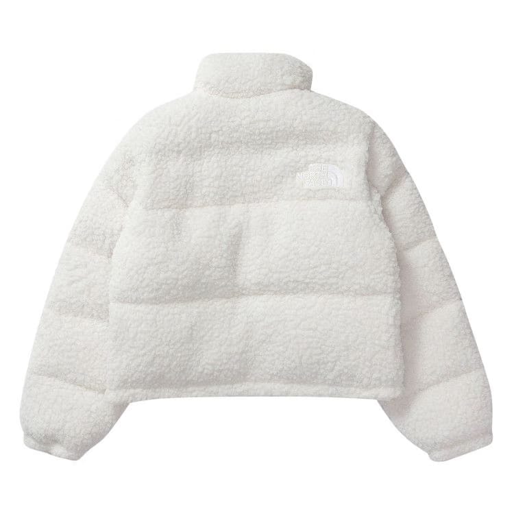 The North Face High Pile Nuptse Jacket White