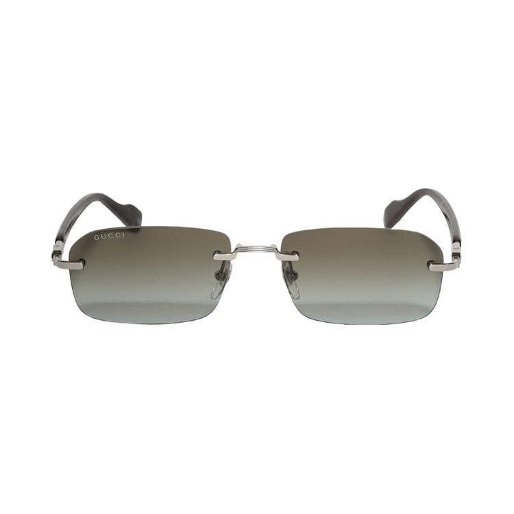 Gucci Rectangular Sunglasses Silver