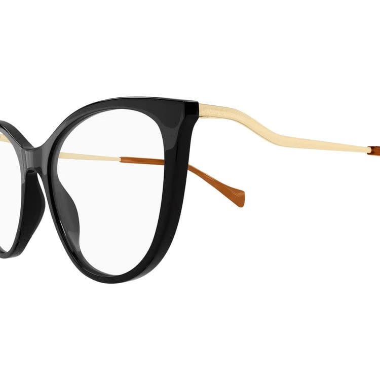 Gucci Cat Eye Frame Eyeglasses Black/Gold