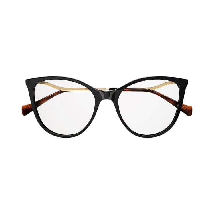 Gucci Cat Eye Frame Eyeglasses Black/Gold