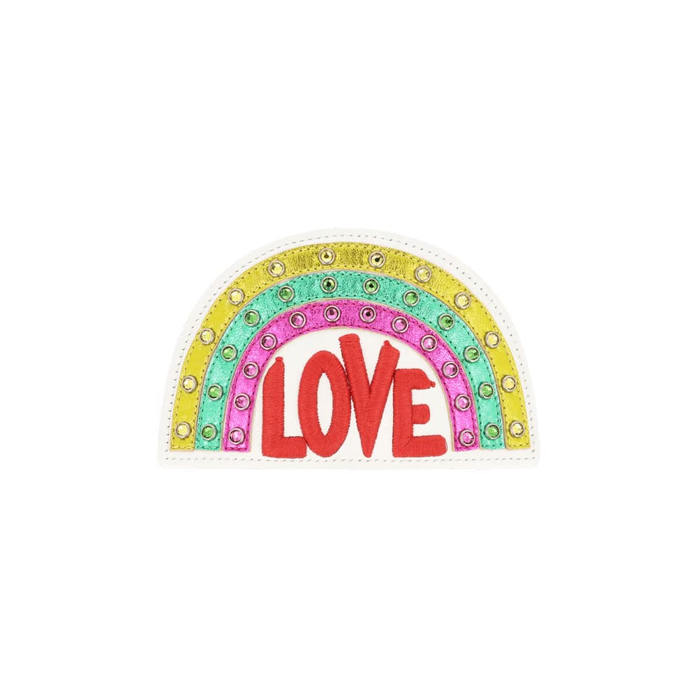 Gucci Love 3D Embroidered Ace Sneaker Patch Multicolor