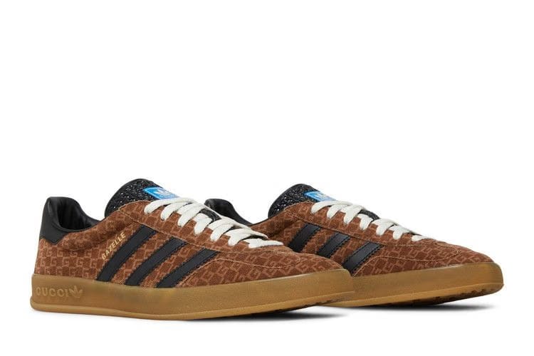 Adidas x Gucci Gazelle Square GG Monogram