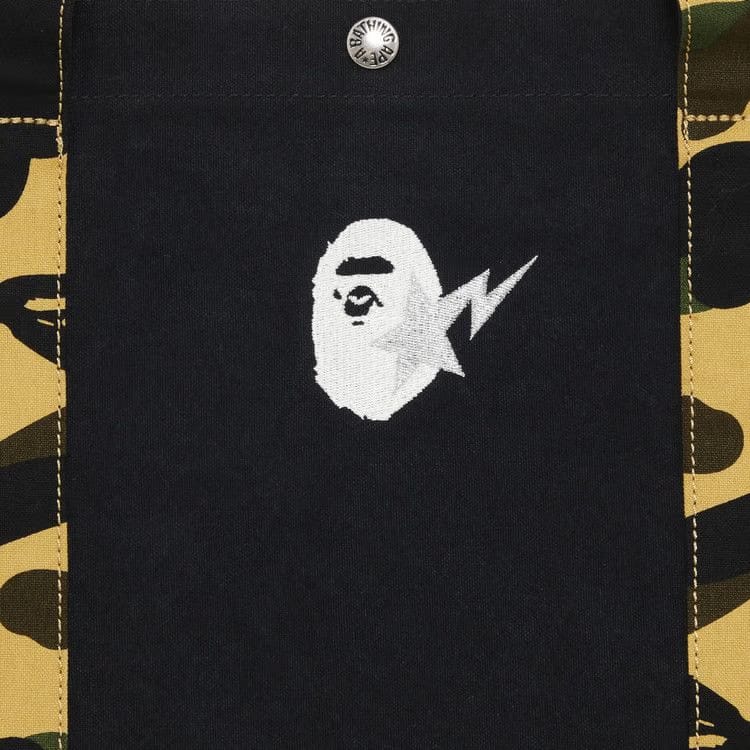 GOAT Exclusive BAPE Camo Detail Tote Bag Black