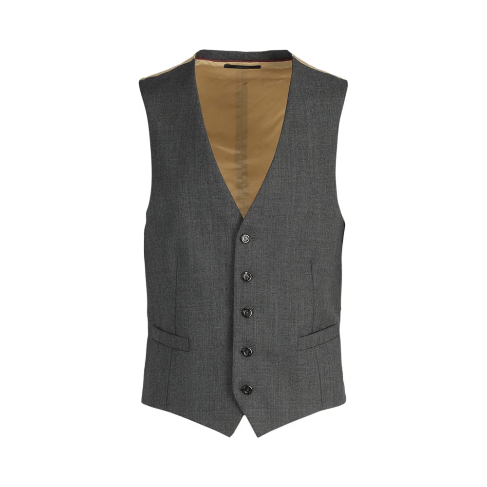 Gucci Wool Tailored Vest Grey